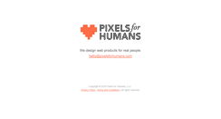 Desktop Screenshot of pixelsforhumans.com